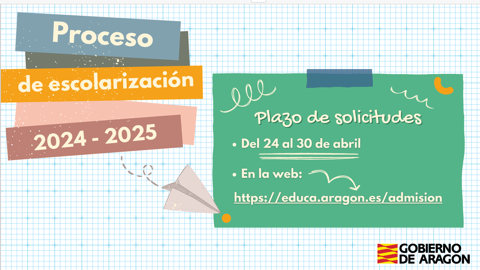 PROCESO DE ESCOLARIZACIÓN 2024-2025 – CEIP Marcos Frechín